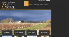 Desktop Screenshot of domaine-du-bouchot.com